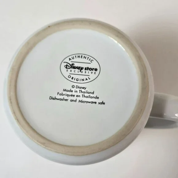 Tinker Bell Coffee Mug Cup Disney Store Tink Pixie Squad Cheer Pink Green - Picture 6 of 9